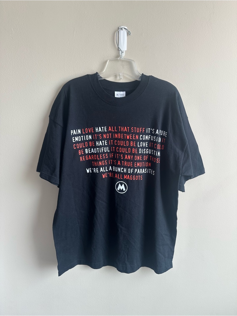 we’re all maggots tee
